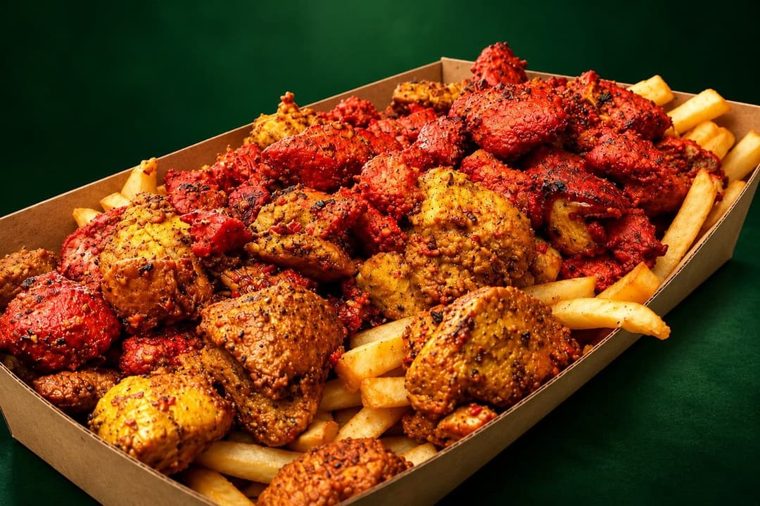 Photo de Frites Cheddar & Poulet Tandoori